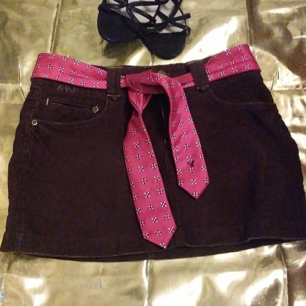 An American Eagle Corduroy Skirt